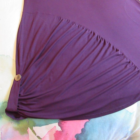Diane Kennedy Purple Tunic Size 1X - Picture 8 of 8